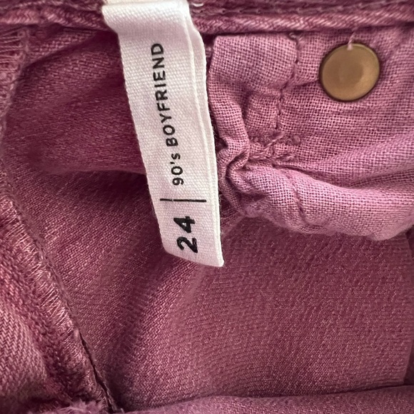 PacSun Women's Purple Boyfriend Jeans - Picture 3 of 3